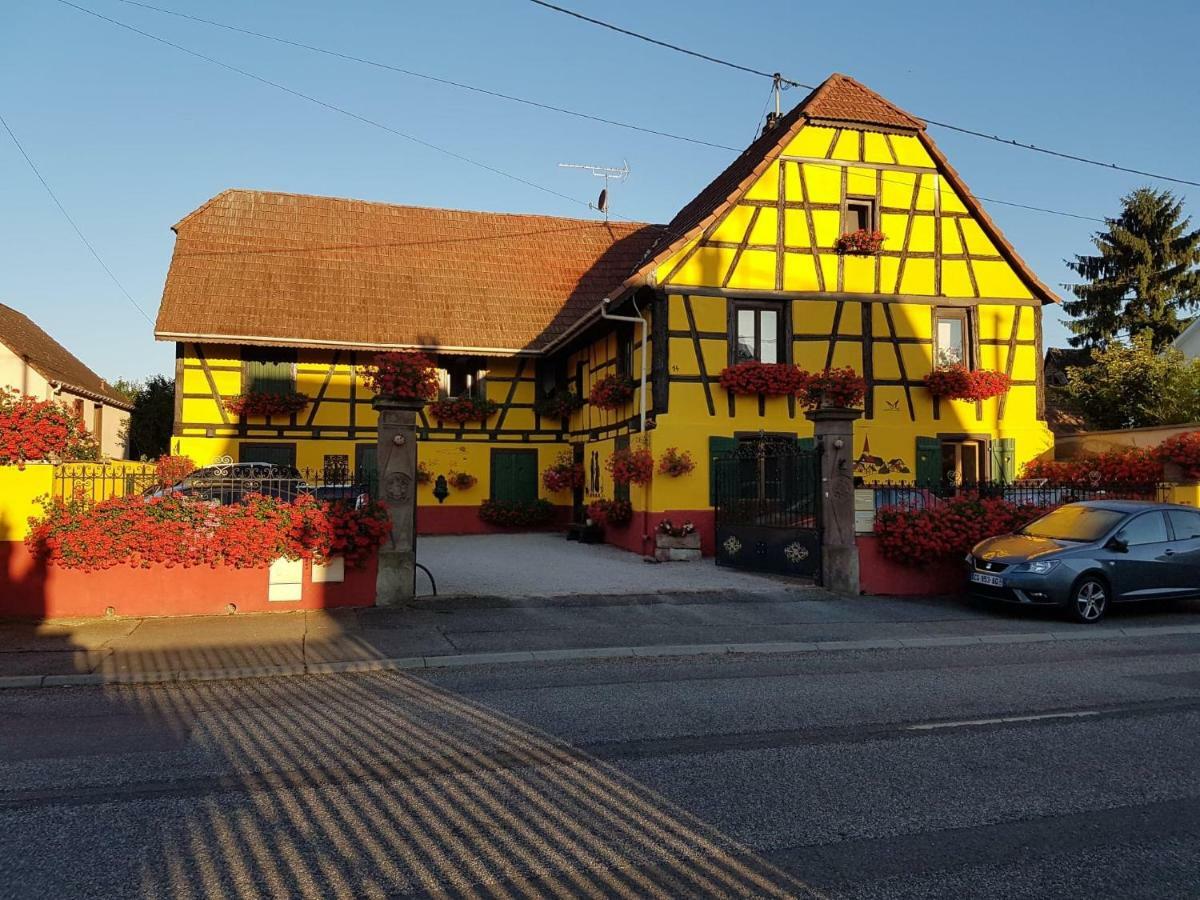 Ferienwohnung Maison alsacienne à Andolsheim Exterior foto
